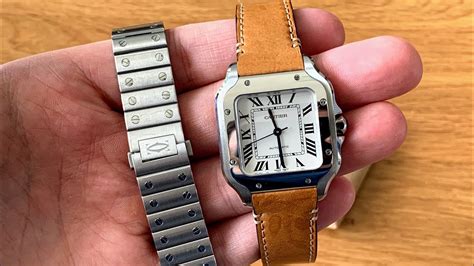 cartier watch strap change